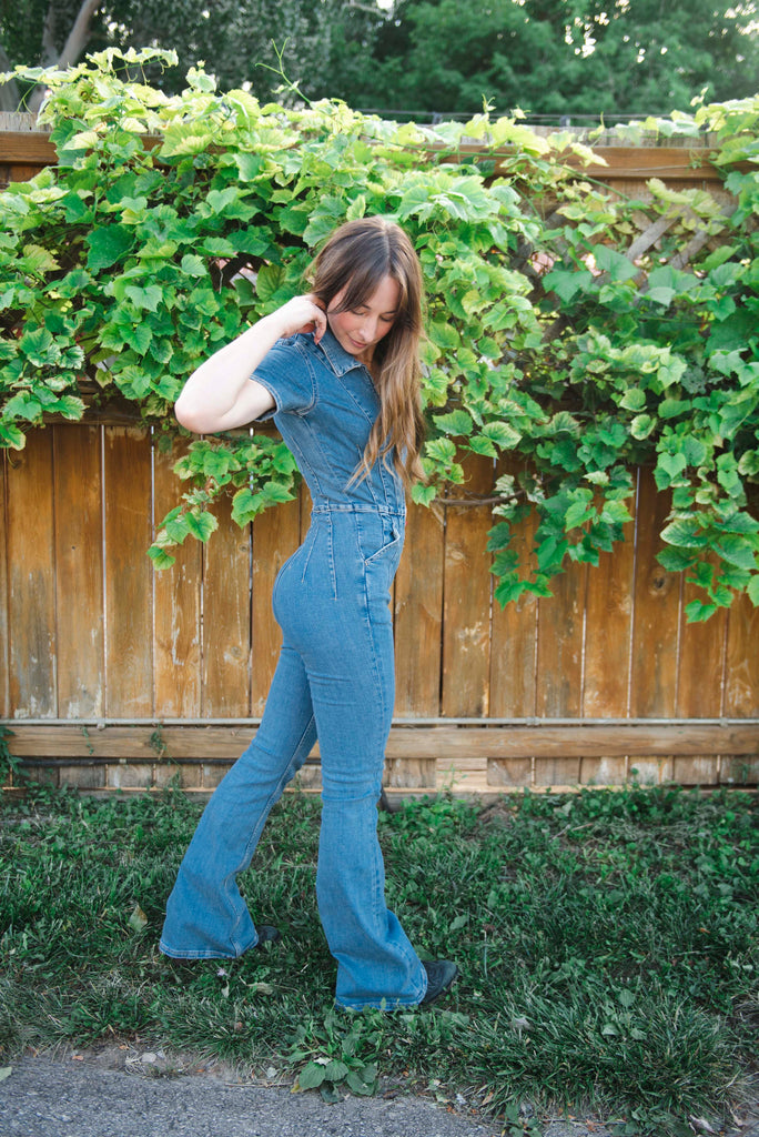 Jayde Flare Jumpsuit – Freckled Fox